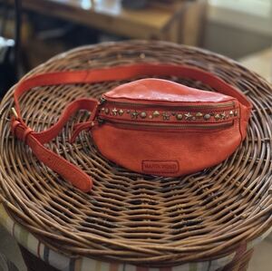 Marta Ponti Leather Belt Bag